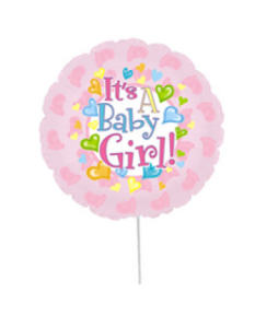 Medium Baby Girl Balloon