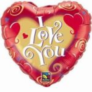 Large I Love You Balloon